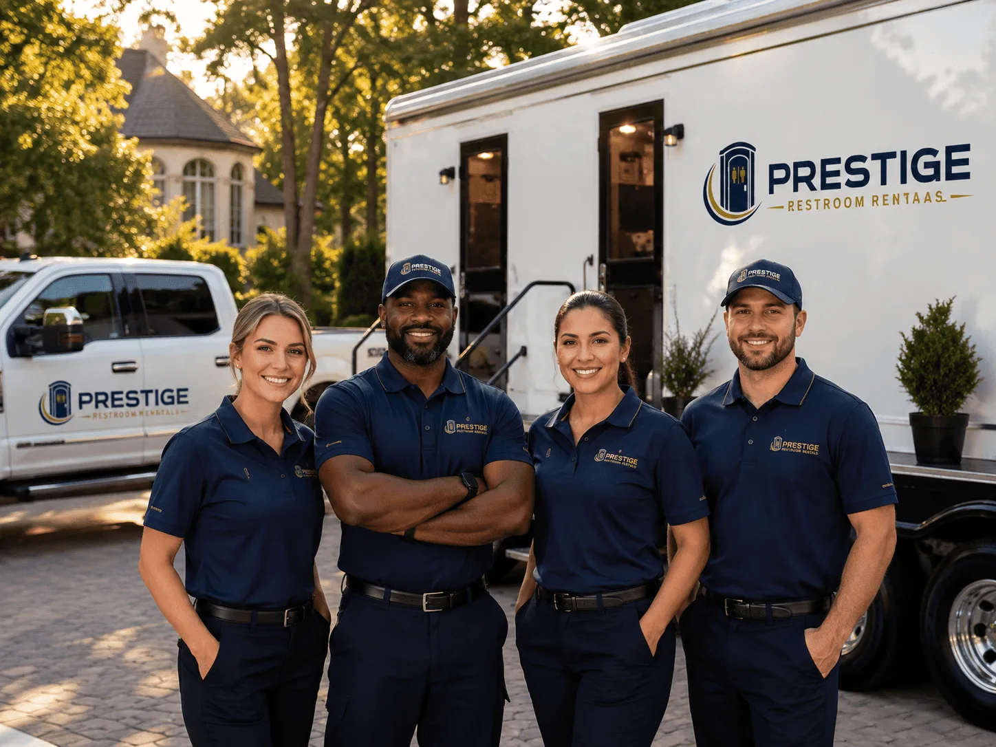 Trusted Luxury Portable Restrooms company in Oto, IA